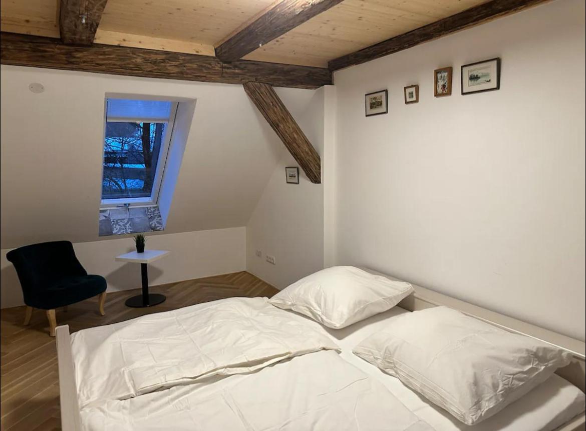 Exklusive Maisonetten Wohnung Mit Gartenzugang Augsburg Dış mekan fotoğraf