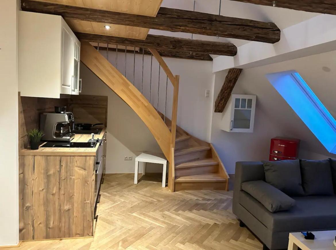 Exklusive Maisonetten Wohnung Mit Gartenzugang Augsburg Dış mekan fotoğraf